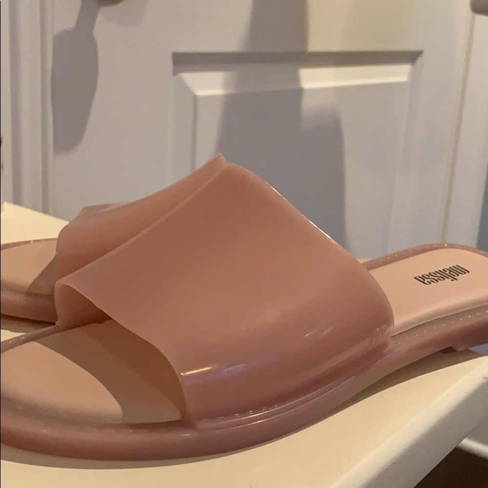 Melissa slide on sandals